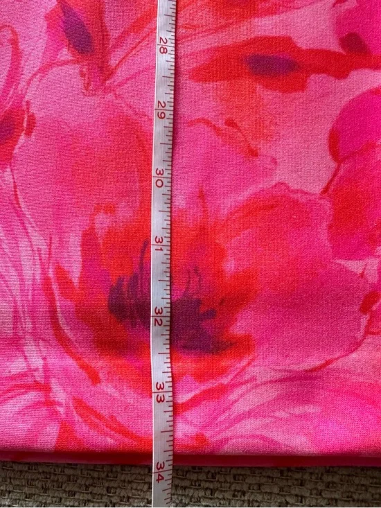 Eliza J Pink & Coral Floral Shift Dress Size 10 - Picture 6 of 6